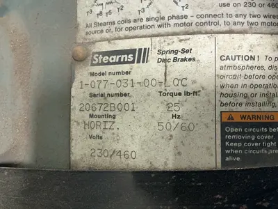Used REEVES RR363950001YS / R363950001 Motors (misc) Ohio US | HGR 24 #1517052