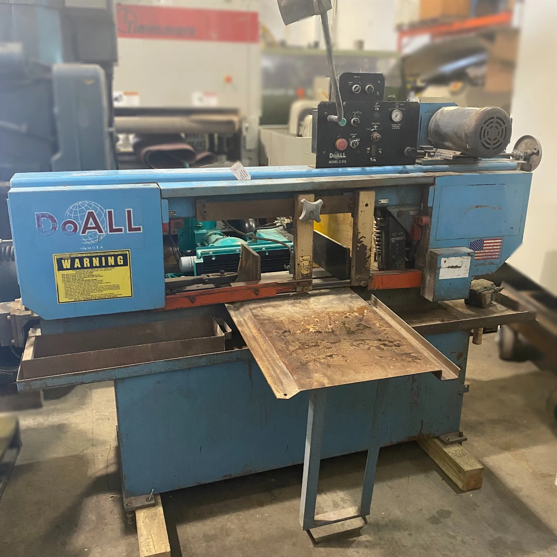 Do-All C-916M Horizontal Bandsaw