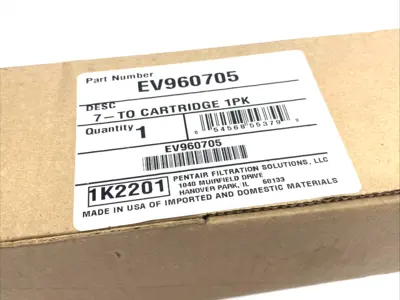 USED PENTAIR EVERPURE REPLACEMENT CARTRIDGE 1.5 GPM 7-TO
