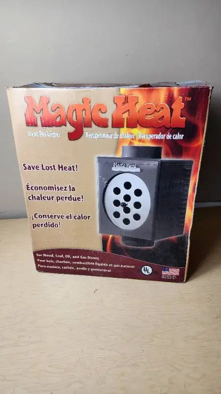 Magic Heat Heat Reclaimer Model for Wood, Coal, Oil, and Gas Stoves