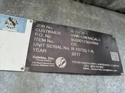 USED 2017 KELVION Heat Exchangers