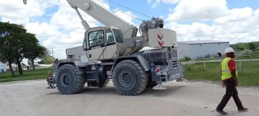 Used 2018 TEREX RT555 Rough Terrain Cranes Texas US | Big D Heavy Equipment #1556976