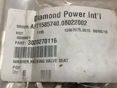 New | in-Stock DIAMOND POWER 3020270116 Pump & Valve Parts Ohio US | Surplus Asset Holdings #1239091