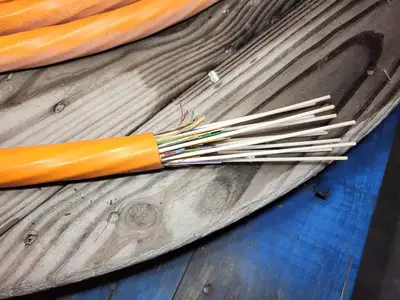 48-Strand Outdoor Loose Tube Fiber Optic Cable 62.5/125 Micron