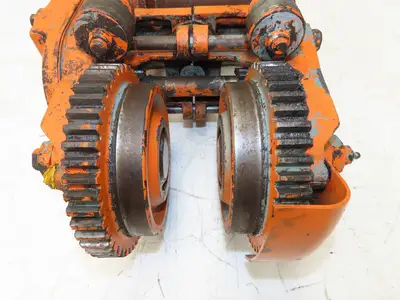 Cleveland Tramrail Underhung Bridge Crane Motorized End Truck Drive WA 5" Wheels