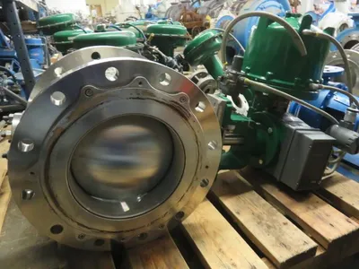 Fisher 14" V150 V-Ball Control Valve