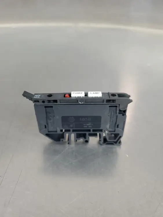 Used Allen-Bradley 1492-H DIN Fuse Holder w/.5Amp Fuse Fuse Accessories South Carolina US | Palmetto Automation #1519730