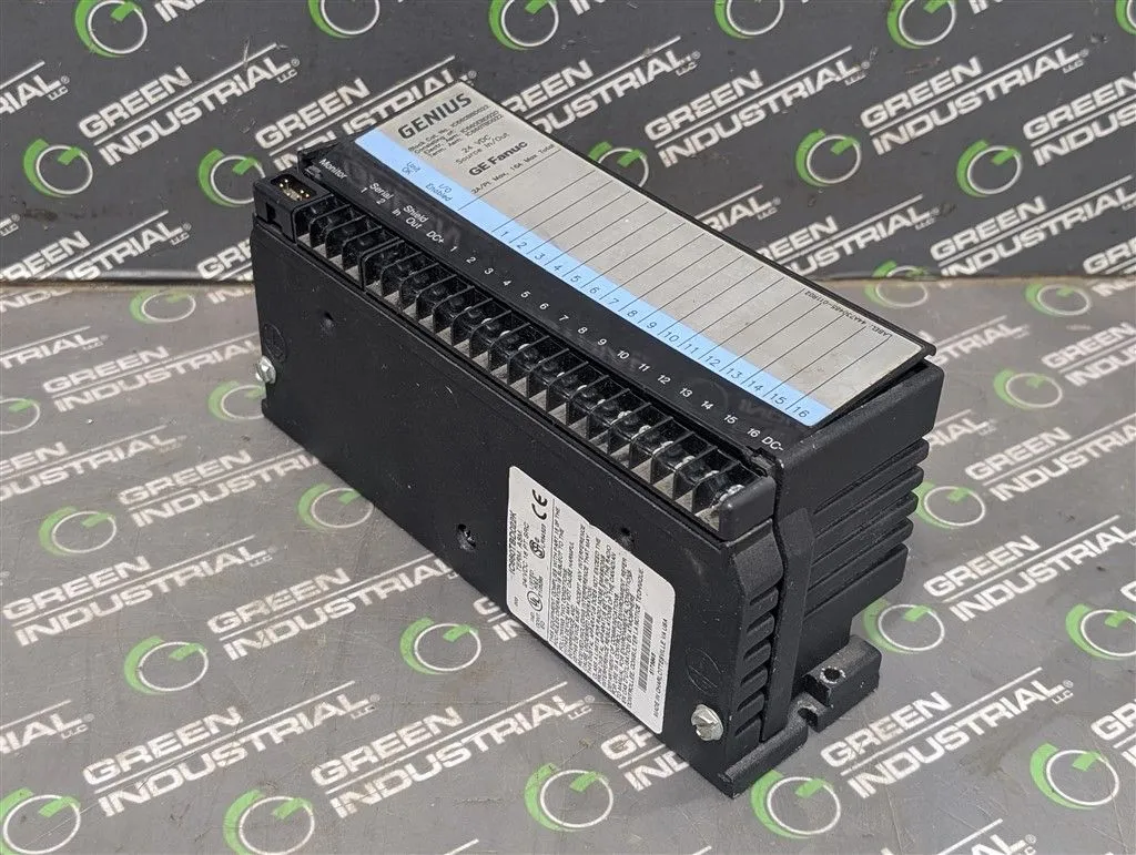 GE Fanuc IC660TBD022K Genius 24VDC Source Input / Output Module Used