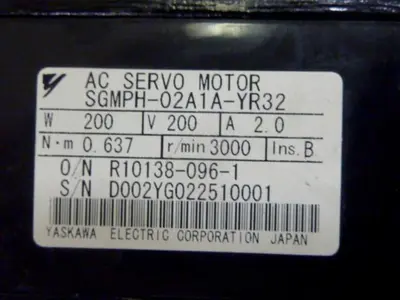 USED YASKAWA SGMPH-02A1A-YR32