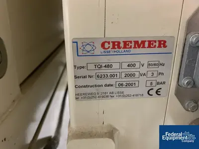 USED Cremer Cremer Counter, Model TQI-480