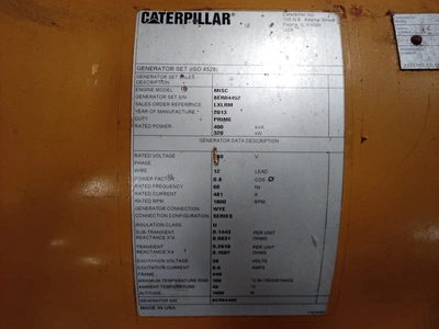 Used CATERPILLAR C15 Diesel Generators Texas US | Apollo Electric #1514329