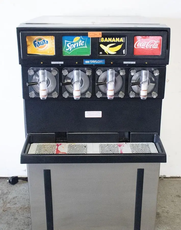 TAYLOR 4 BARREL SLUSH MACHINE - 2 MACHINES AVAILABLE