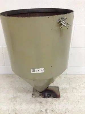USED METAL FABRICATOR HOPPER783