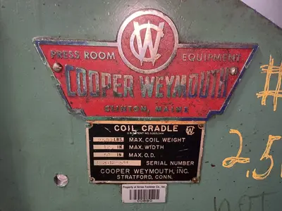 Used COOPER WEYMOUTH INC _UNKNOWN_ Coil Cradles Ohio US | HGR 24 #1539818
