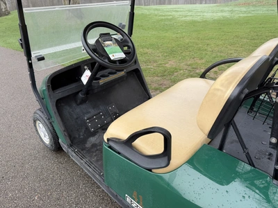 (1) 2017 E-Z-Go golf cart with a Kawasaki gas engine, model 625111G01, does not include Club canopy,...