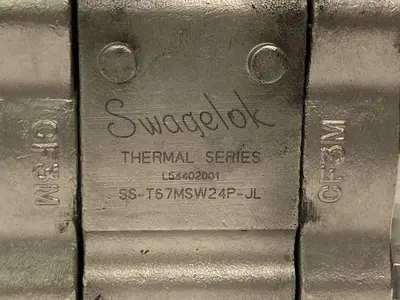 Used SWAGELOK SS-67ESW24P Pump & Valve Parts | Surplus Asset Holdings #1217478