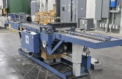 USED HERZOG & HEYMANN REGISTRATION TABLE W/ PLOW FOLD & PERF/SCORE/SLIT