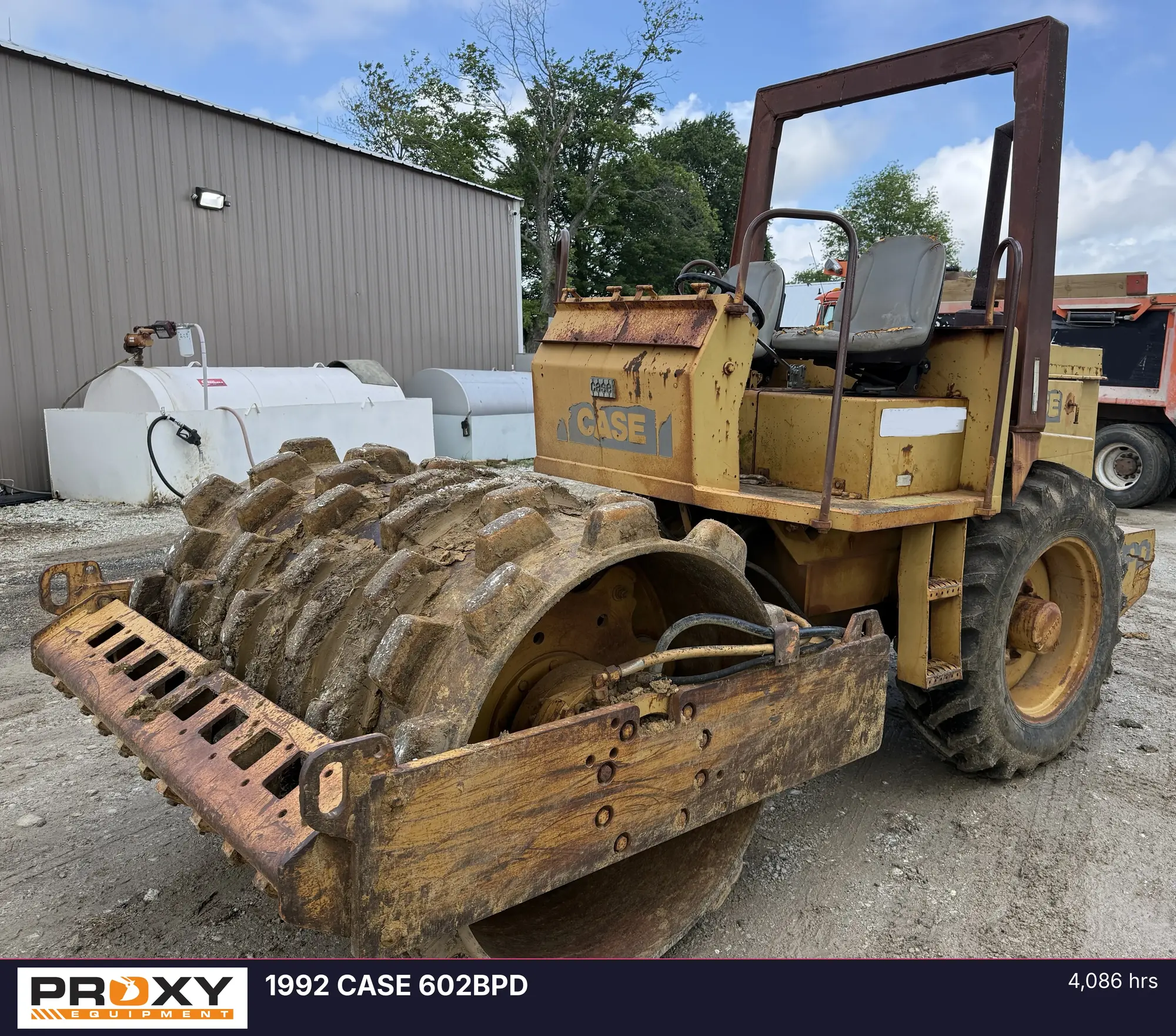 Used 1992 CASE 602BPD Single Drum Rollers Kentucky US | Proxy Equipment #1425981