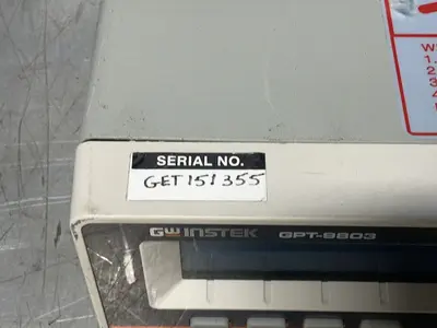 Used GW INSTEK GPT9803 High Voltage Testers Ohio US | HGR 24 #1288705