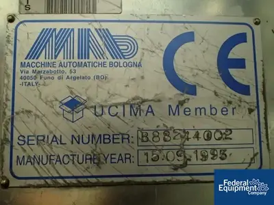 USED MAB (Macchine Automatiche Bologna) MAB Case Packer, Model B88