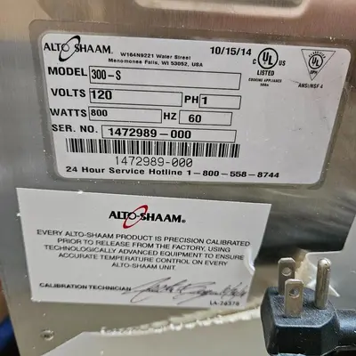 USED ALTO SHAAM 300-S