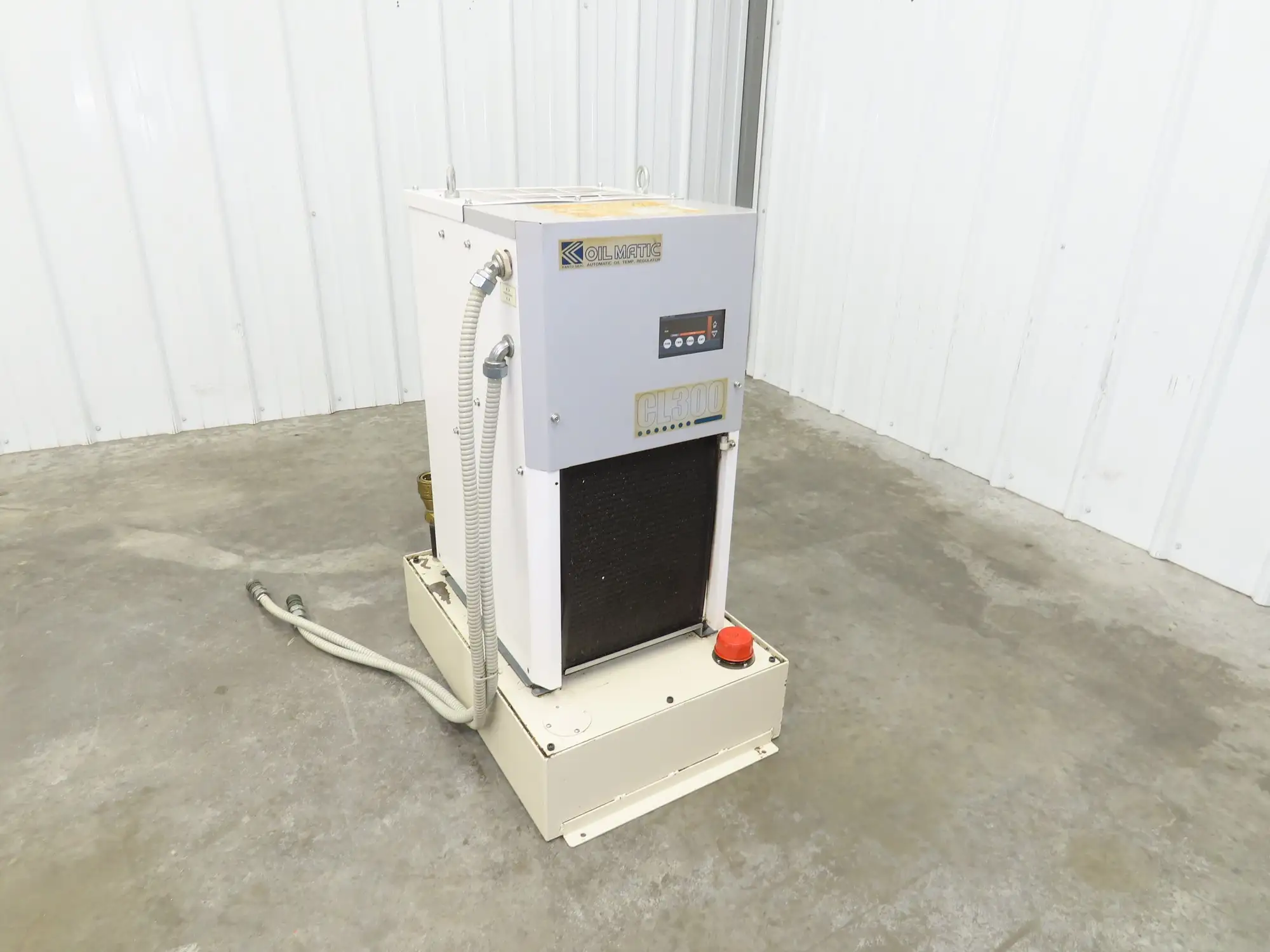Kanto Seiki CL300B-Z-1 Oilmatic Hydraulic Oil Chiller Temp Regulator 220V 3Ph