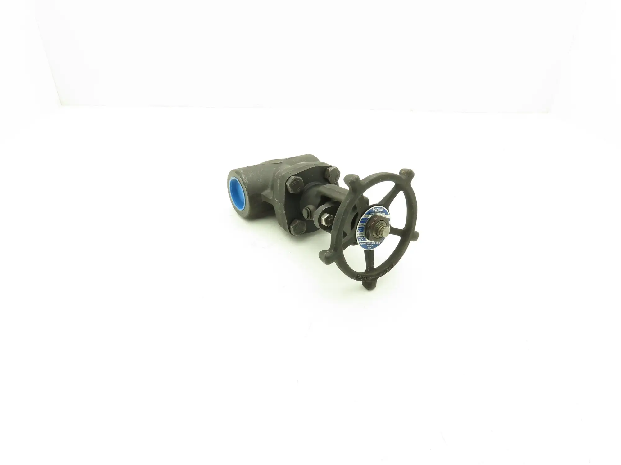 R-P&C Fig EF57D Gate Valve 1-1/4" Forged Steel Socket Weld 1975 PSI @ 100°F
