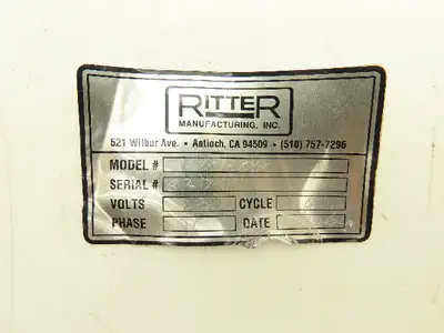 Ritter R-901-050 Tensioner Pully with Arm for Belt Sander