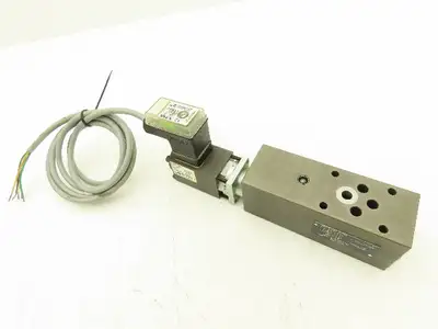 Wandfluh MVPSA06-A-100 Proportional Pressure Relief Valve 24V Solenoid PI35V-G24