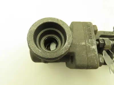 DSI 4101A5-18 Steel 1" NPT Threaded x Socket Gate Valve 1990 PSI #800  LOT OF 2