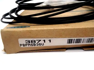 USED BANNER ENGINEERING HIGH FLEXIBILITY FIBER OPTIC CABLE 2 METER 2.1MM D