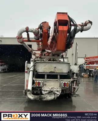 Used 2006 MACK MR688S Concrete Mixer Trucks Utah US | Proxy Equipment #1381670