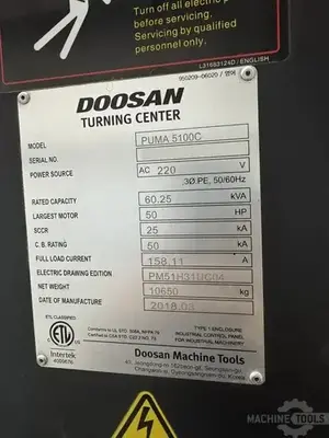 USED 2018 DOOSAN PUMA 5100C