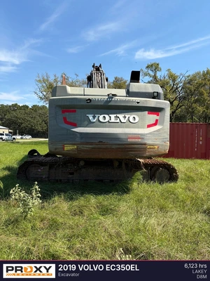 Used 2019 VOLVO EC350EL Crawler Excavators Texas US | Proxy Equipment #1663452