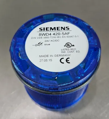 SIEMENS 8WD4 420-5AF SAFETY LIGHT - BLUE Loc 3D-15