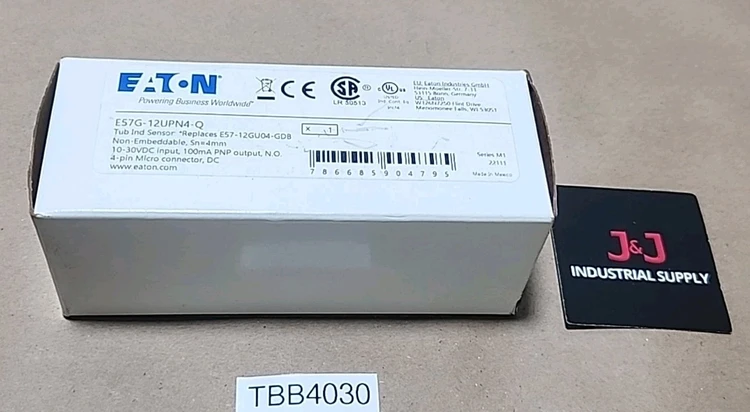 New | in-Stock Eaton E57G-12UPN4-Q Proximity Sensors Indiana US | J&J Industrial Supply #522758