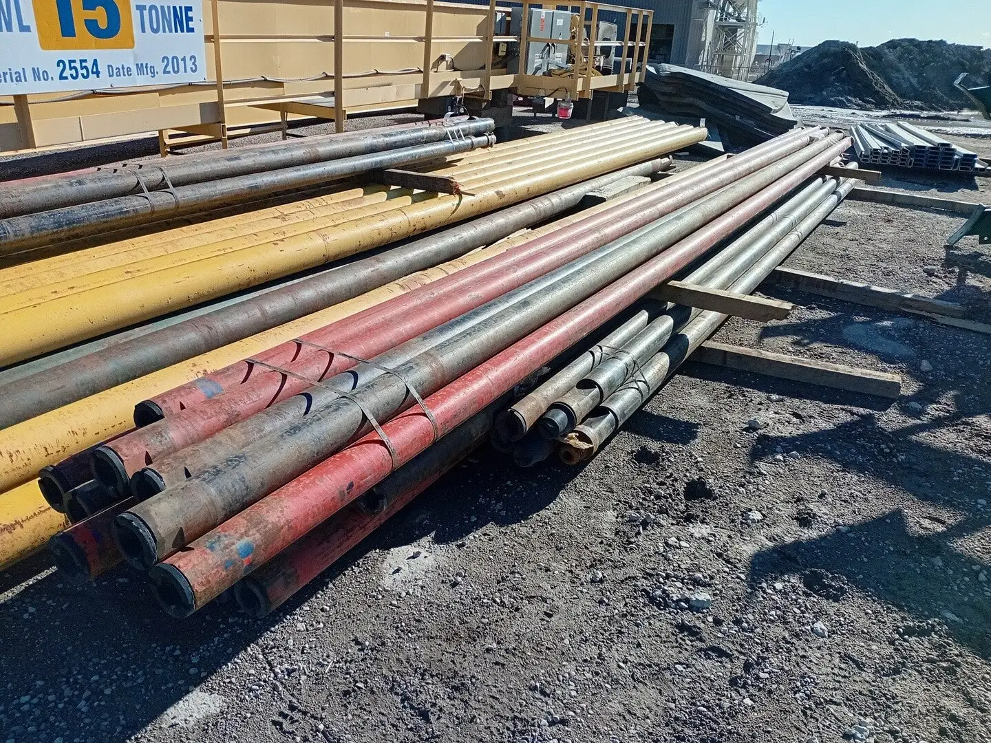 5" x 30' Drill Rod for Sandvik D245 Blast Hole Drill