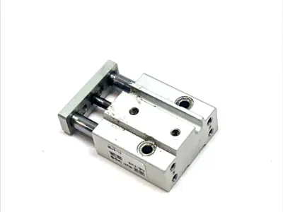 USED SMC MINIATURE GUIDE ROD CYLINDER 6MM BORE 10MM STROKE