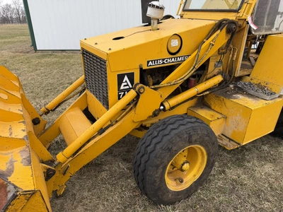 USED ALLIS CHALMERS 715 SERIES B BACKHOE