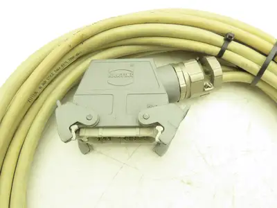 ABB 3HAC3353-1 Robot Control PLC Cable 40'L Amphenol Connectors
