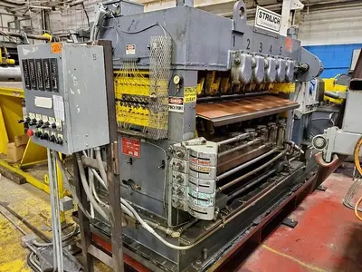60" Strilich/Voss Cut to Length Line (Used) VX-2399