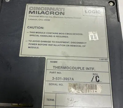 Used CINCINNATI MILACRON 3-531-3957A Thermocouples Ohio US | Surplus Asset Holdings #1234292