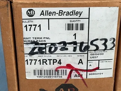 New | in-Stock ALLENBRADLEY 1771RTP4 Terminal Blocks Ohio US | HGR 24 #1251127