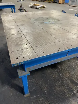 110” X 91” Welding Table
