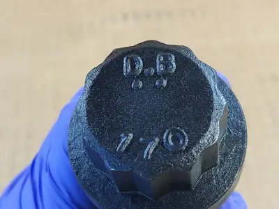 1-1/8" 12 Point Flange Bolt DB 170