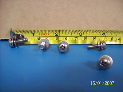 NEW Phil Pan Sem Screws 10/32 X 5/8 PHIL PAN SEM SCREW 18-8