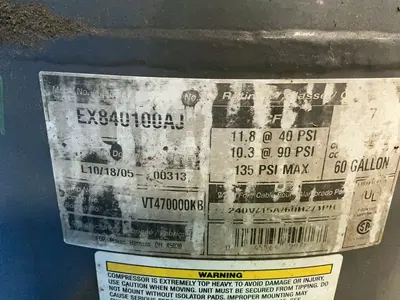 Used MAXUS EX840100AJ Lubricated Reciprocating Air Compressors Ohio US | HGR 24 #1404607
