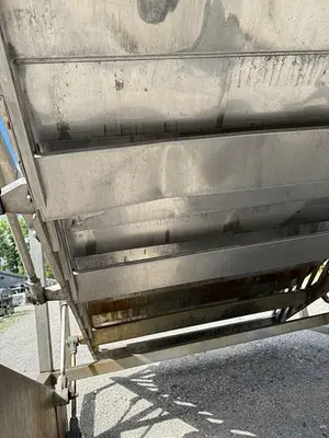 USED MAGNUSON ENGINEERING SHUFFLO FEEDER AND SLICER 54" WIDE