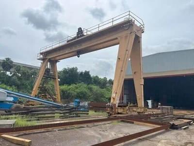 USED 150 TON DOUBLE GIRDER MOBILE GANTRY CRANE Cranes, Gantry, Bridge Type