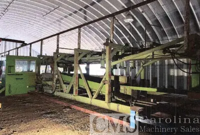 Used 1989 COOPER 16' OVERHEAD SCRAGG MILL Woodworking Complete Operations British Columbia CA | CAROLINA MACHINERY SALES #1470867
